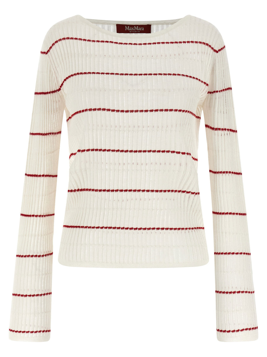 Max Mara Studio Sweater — Cream