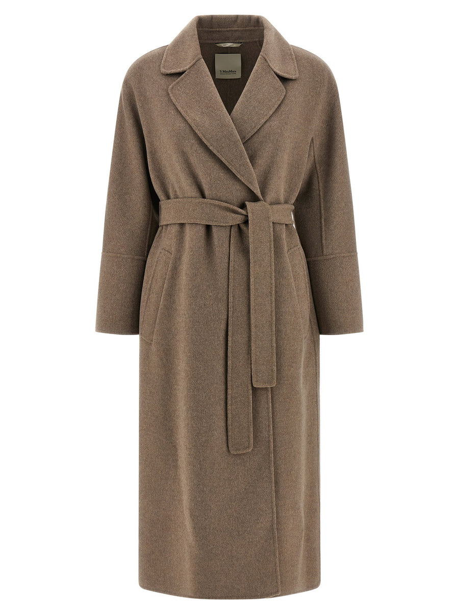Max Mara 'S Smmelisa Coat — Taupe