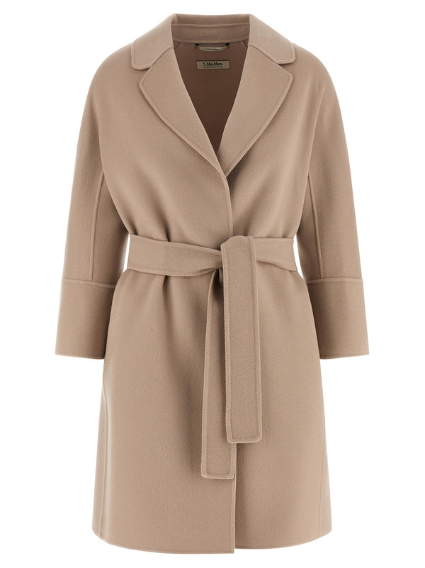 Max Mara 'S أرونا معطف — بيج
