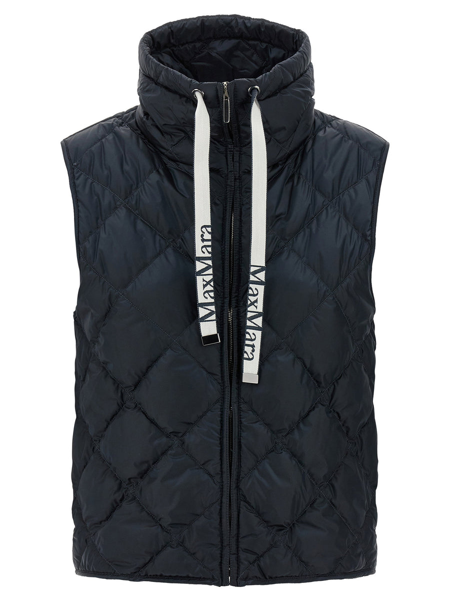 Max Mara The Cube Tregic Vest — Black