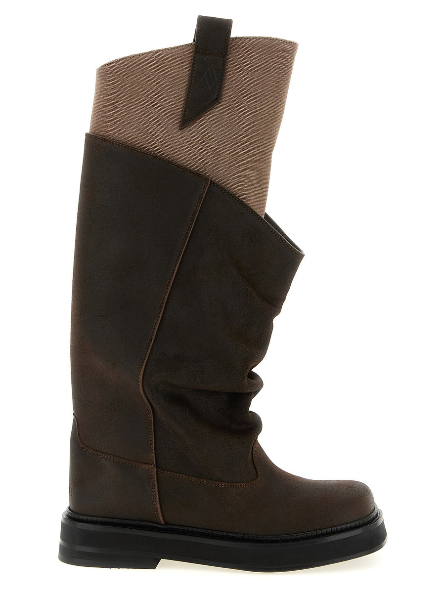 The Attico Boot — brown