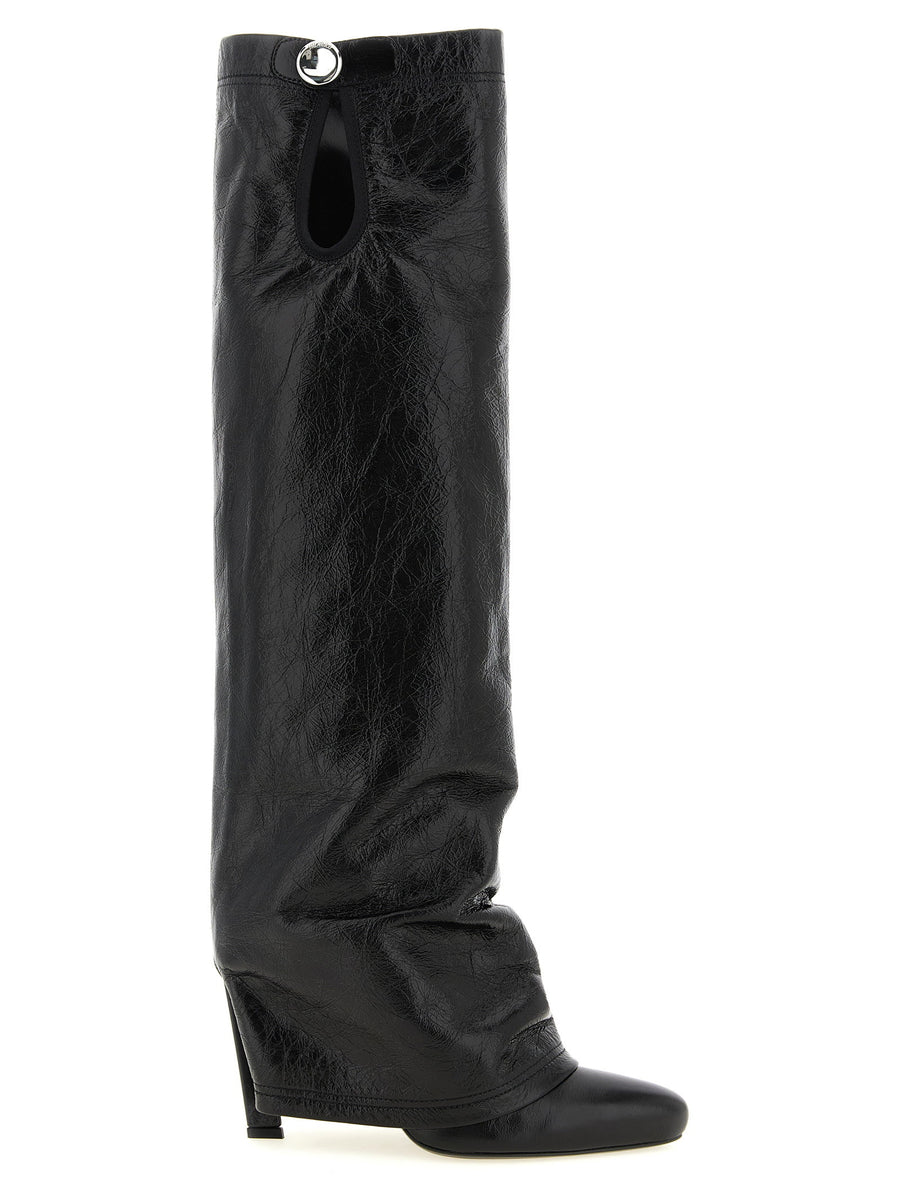 The Attico Leon Boot — Black