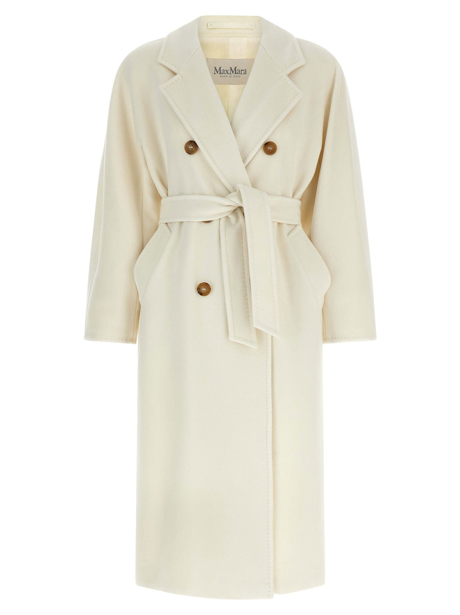 Max Mara Madame Coat — Ivory