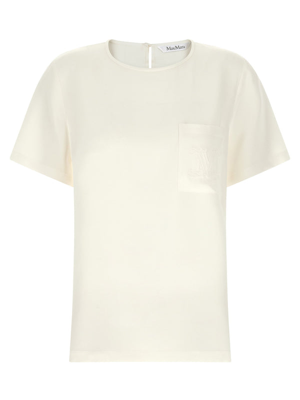 Max Mara Mxmpagano Blouse — Ivory