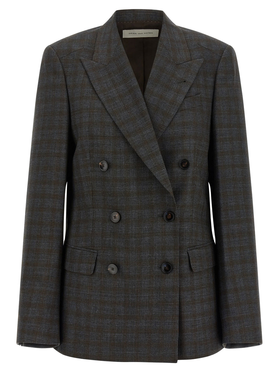 Dries Van Noten Blazer — gray