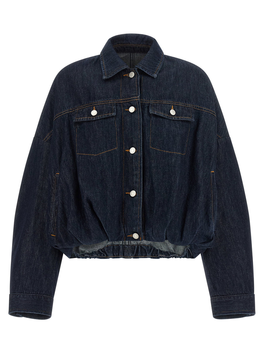 Dries Van Noten Vesto Jacket — Dark Indigo