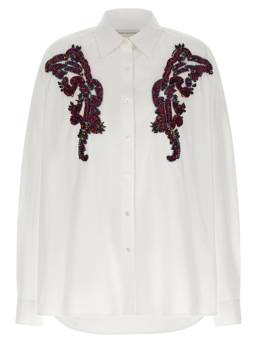 Dries Van Noten Blouse — White