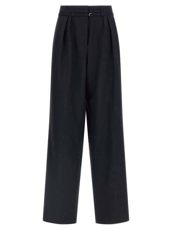 Dries Van Noten Peacha Trousers — Black