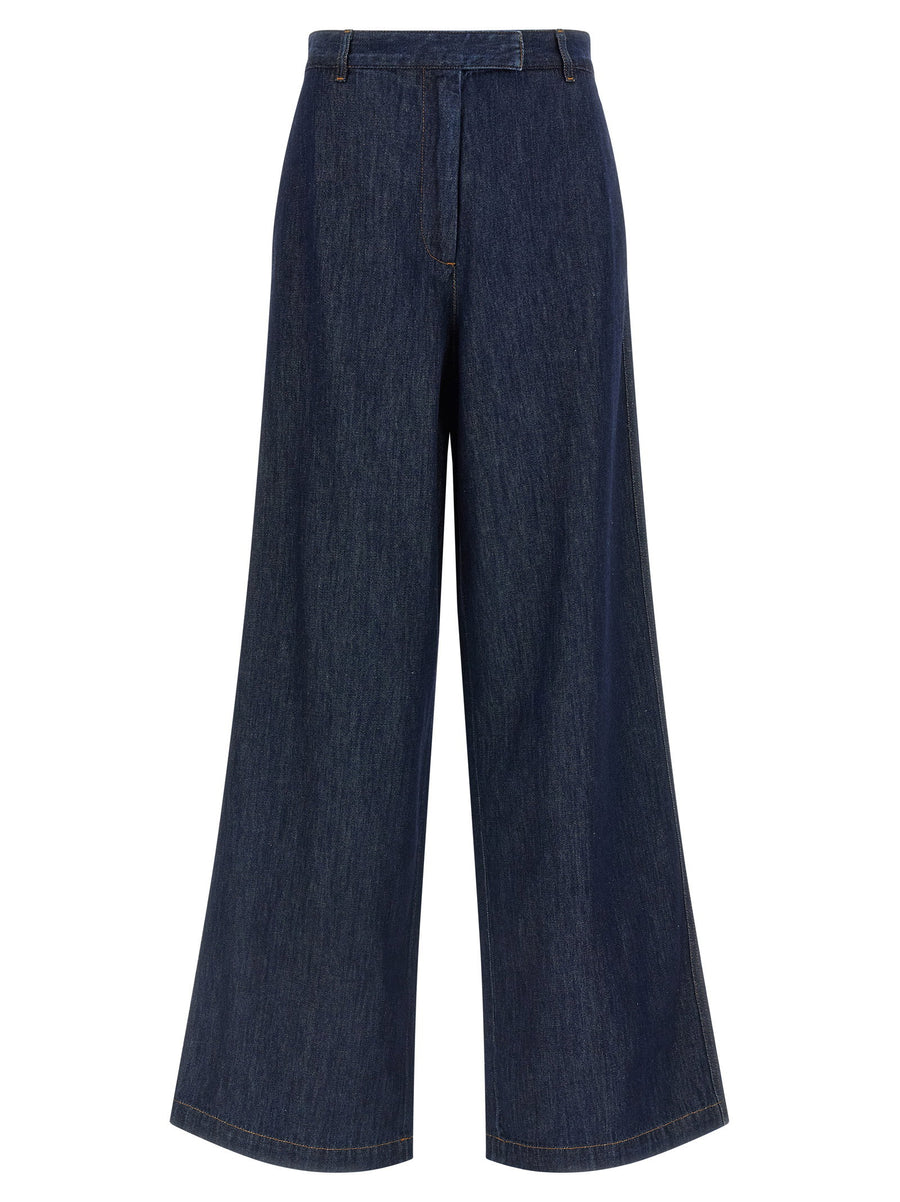 Dries Van Noten Penn Den Jeans — Navy