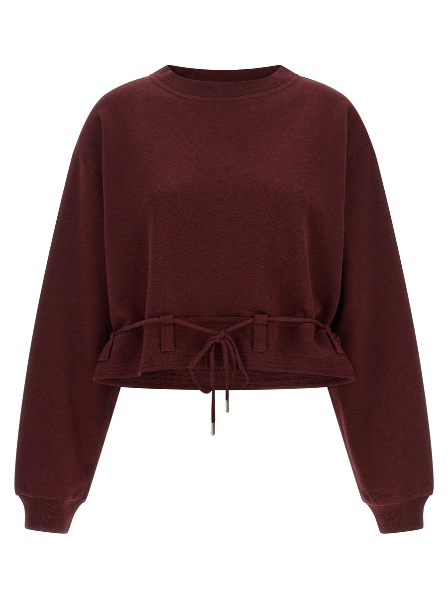 Dries Van Noten Sweatshirt — burgundy