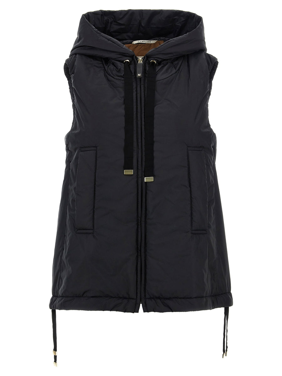 Max Mara The Cube Greengo Vest — Black