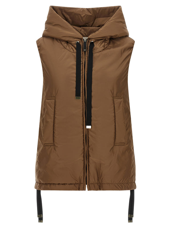 Max Mara The Cube Vest — Tobacco