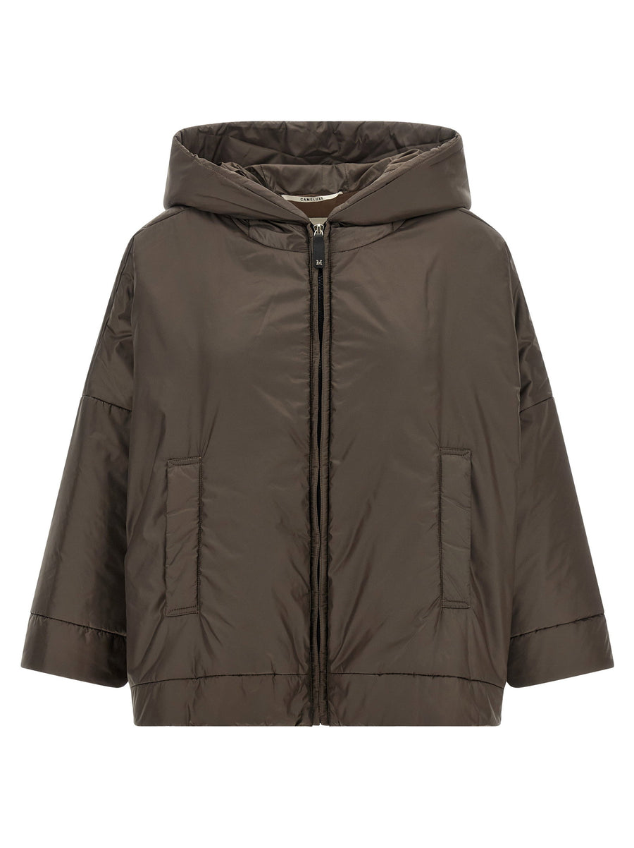 Max Mara The Cube Down Jacket — Taupe