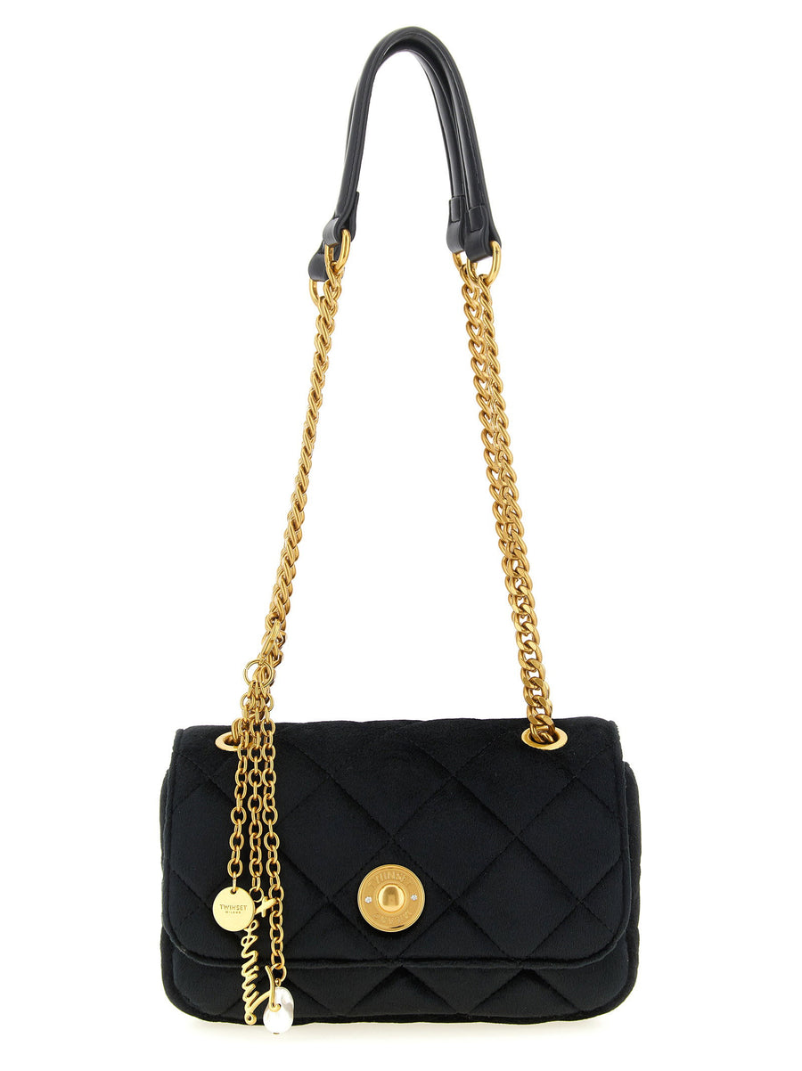 حقيبة Twin Set Milano كتف — أسود