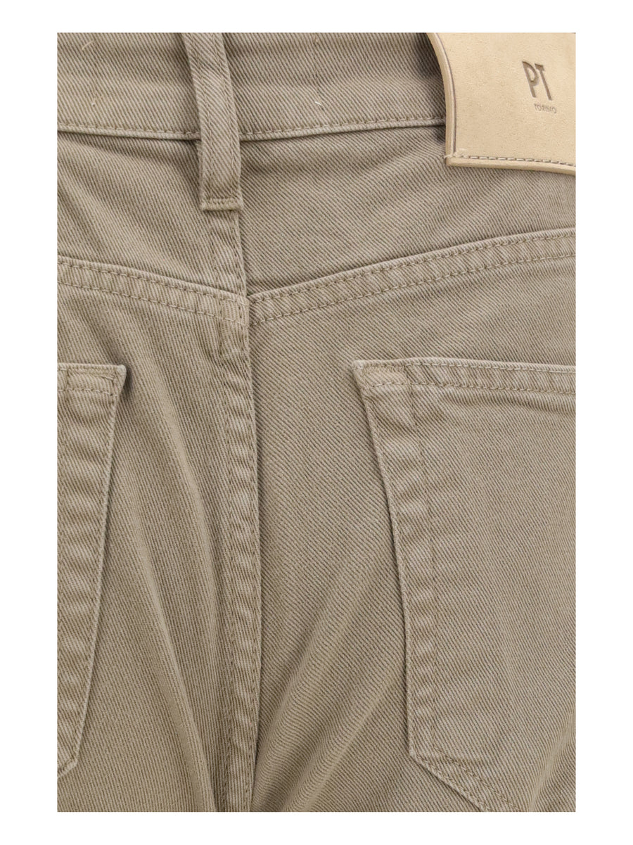 Slim Fit Reggae Jeans Dove Grey Cotton