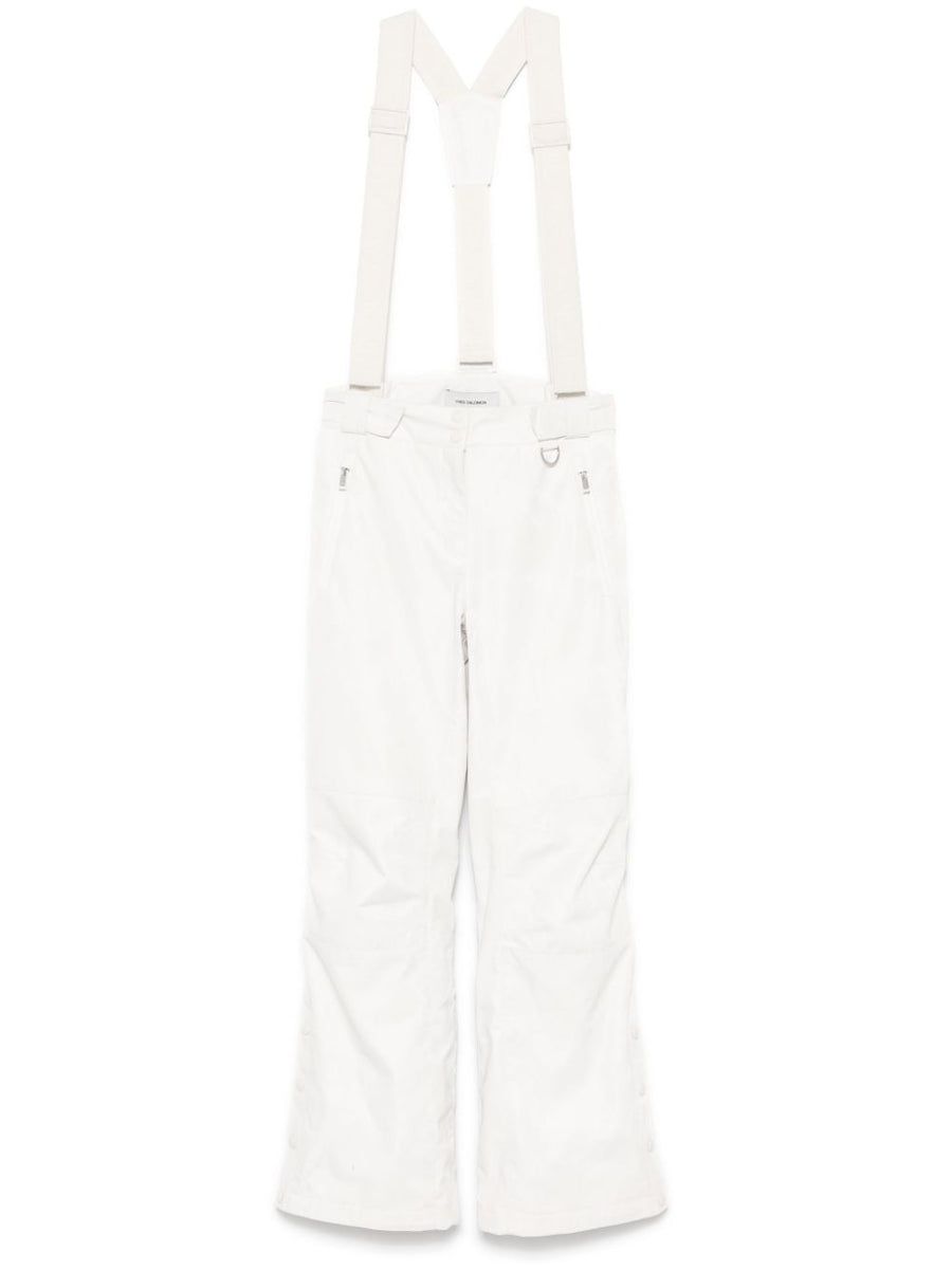 Yves Salomon Outer: Polyester 100%; Lining: Polyamide 84% ski pants in off-white