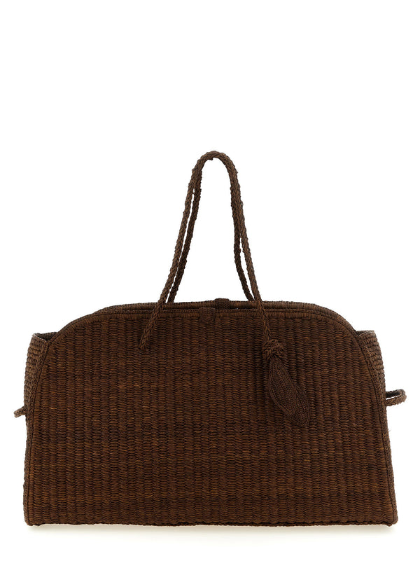 Jacquemus Raffia tote bag in brown
