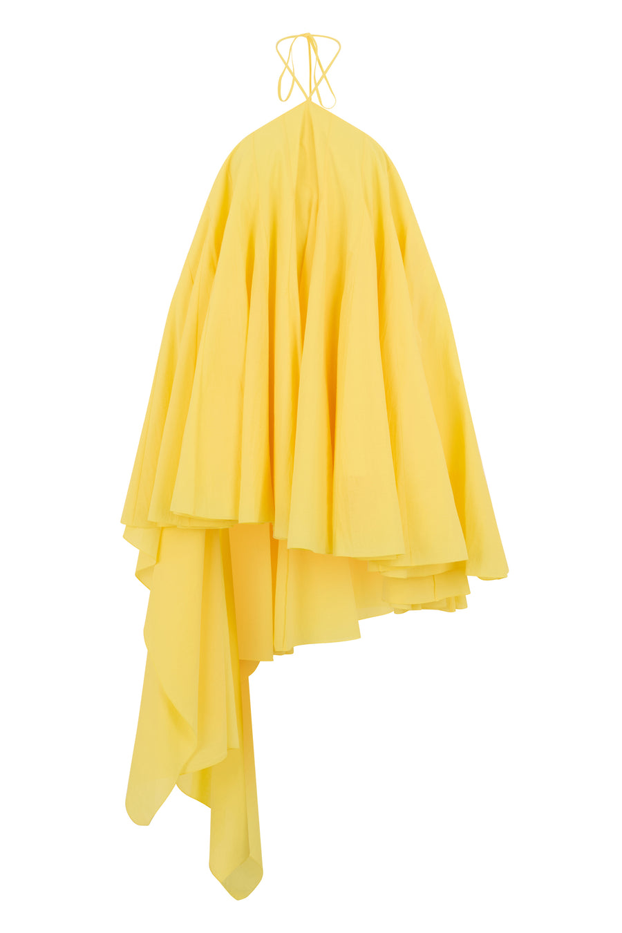 Dress The Robe Triangle Yellow Cotton