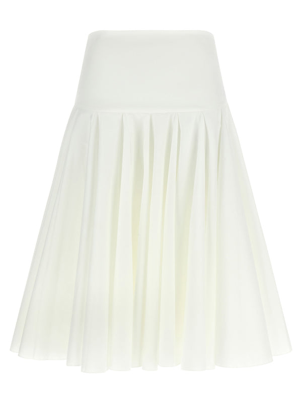 Jacquemus تنورة — أبيض