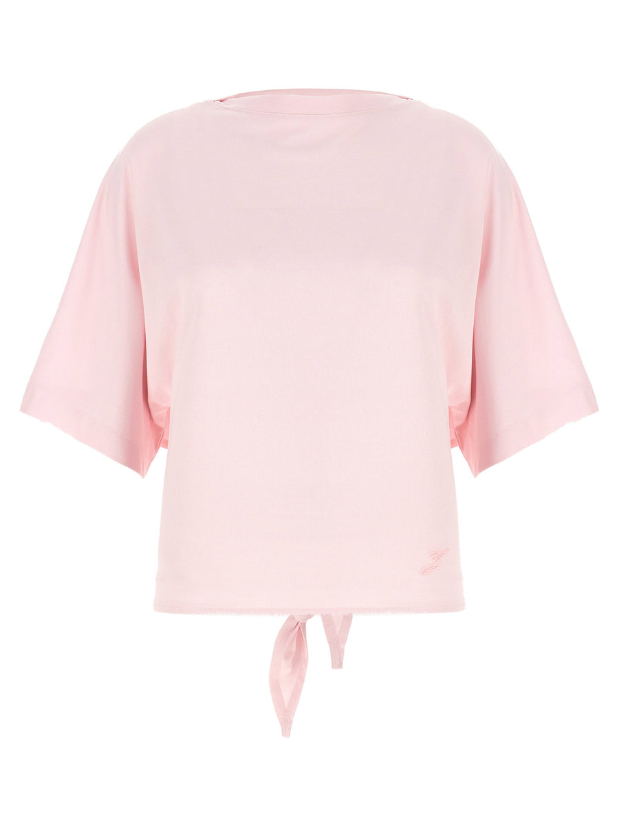 Jacquemus تي شيرت — وردي