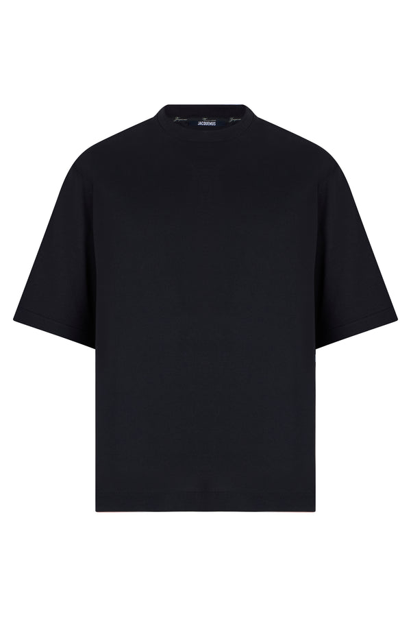 T-Shirt Cotton Blend Black T-shirts