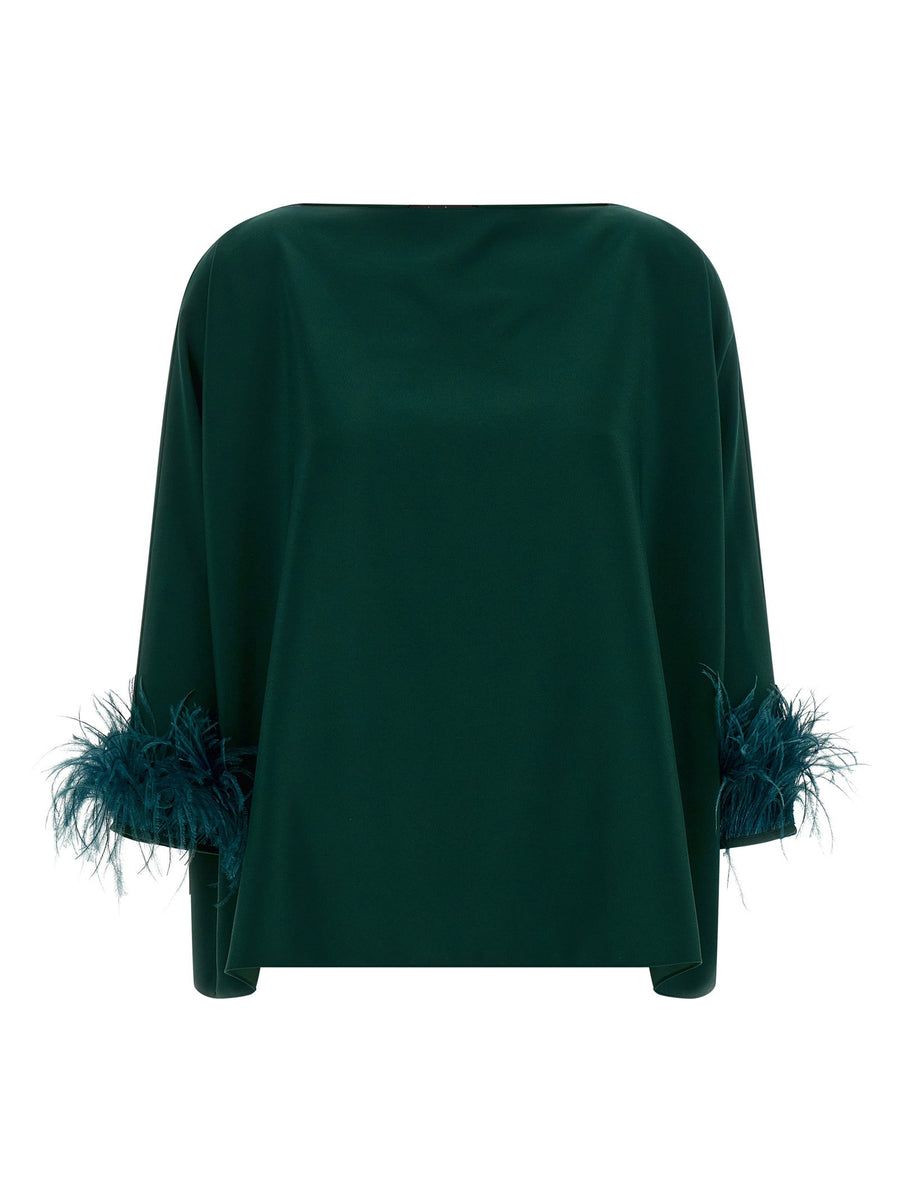 Gianluca Capannolo Laura Blouse — Emerald