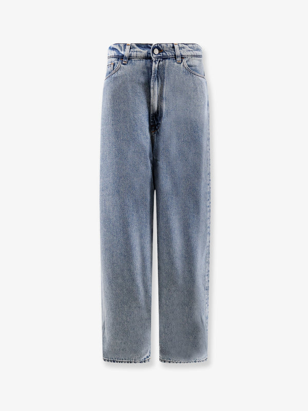 Jeans Skater Boyfriend Blue Lyocell
