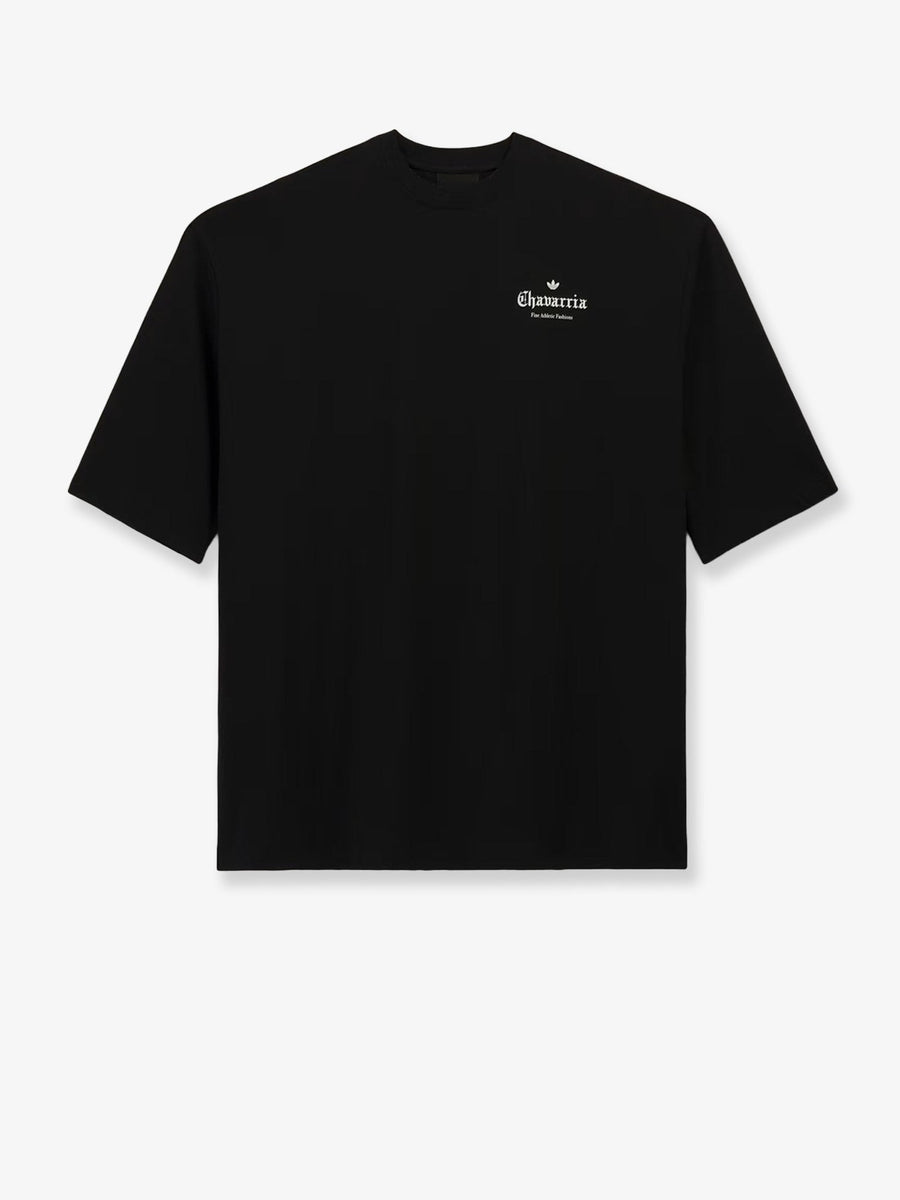 T-Shirt Wc Logo Black Cotton T-shirts
