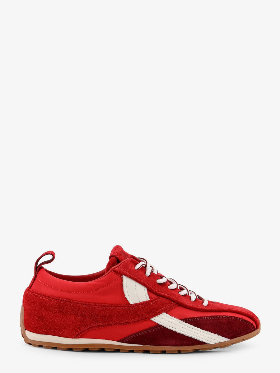 Sneakers Red Nylon/suede Trainers