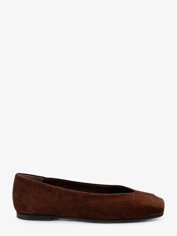 Ballerinas Brown Suede Ballerina Shoes