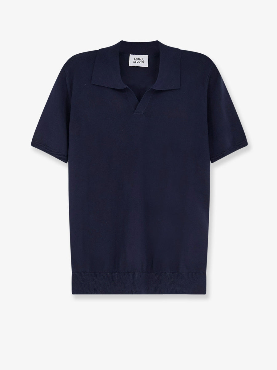 Polo Shirt Cotton Blue