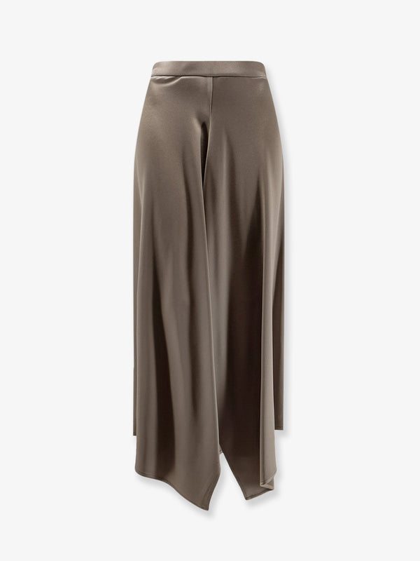 Skirt Satin Green Acetate