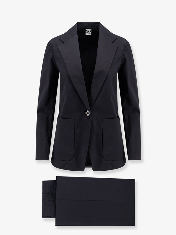 Suit — Stretch Cotton, Black Dress