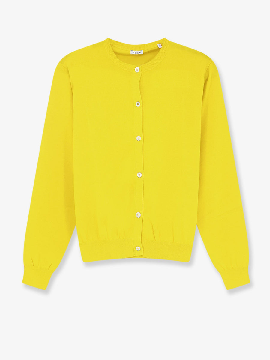 Cotton Cardigan Yellow