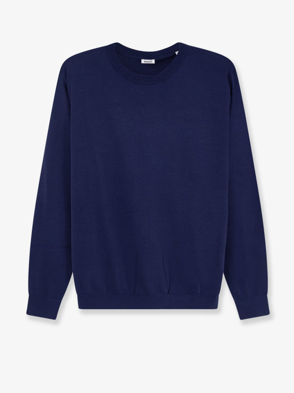 Sweater Cotton-Silk-Linen Blue