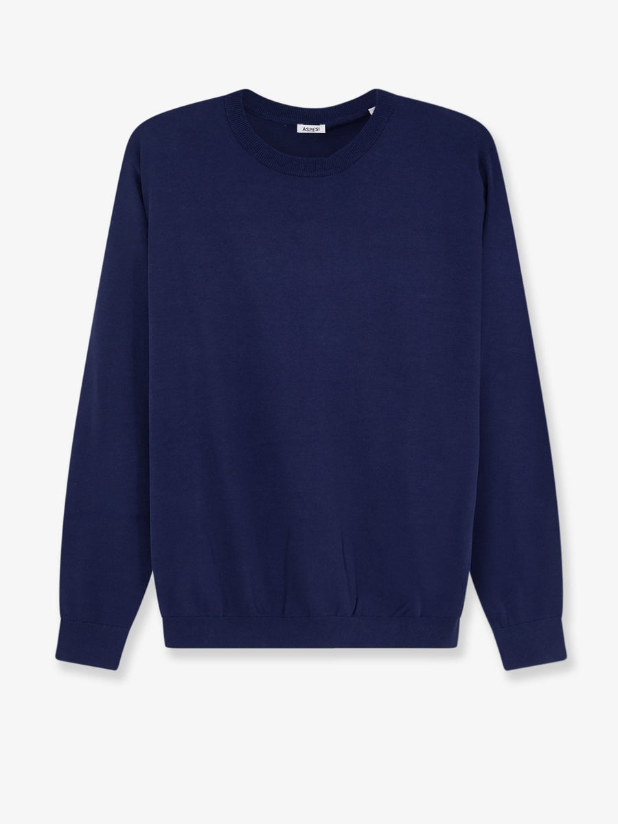 Sweater Cotton-Silk-Linen Blue