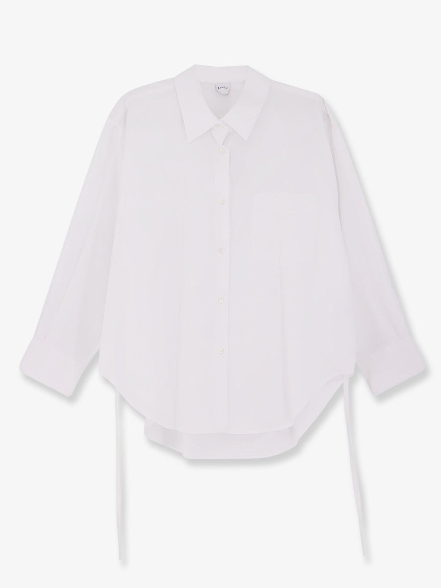 Oversize Cotton Shirt White