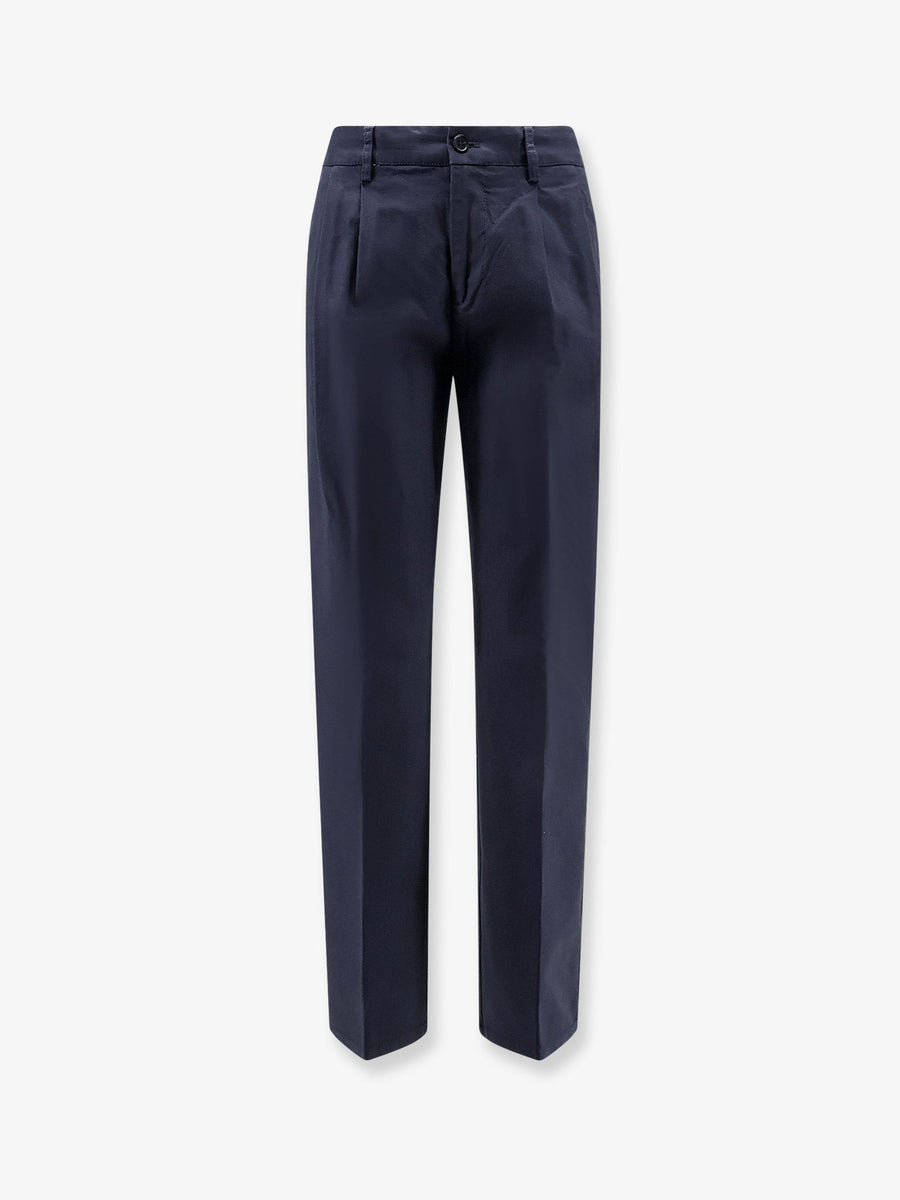 Trousers Cotton Blue