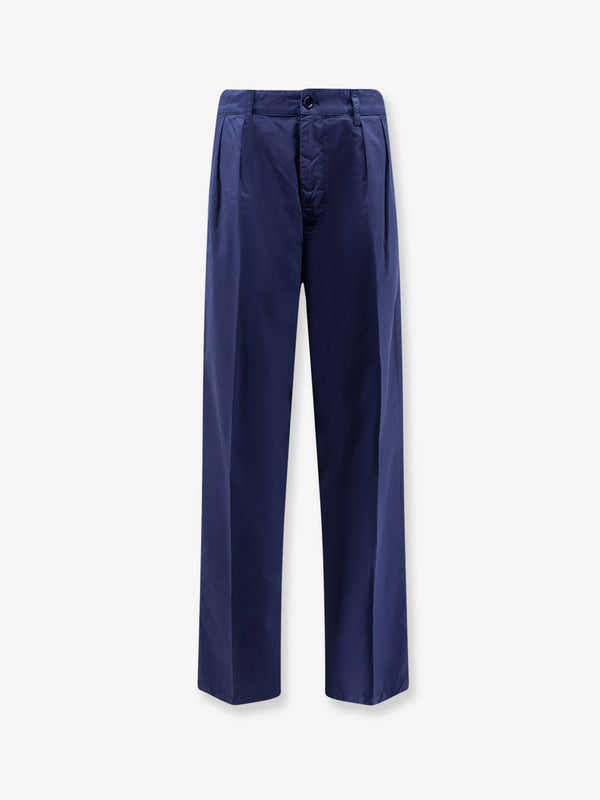 Trousers, Cotton — Blue