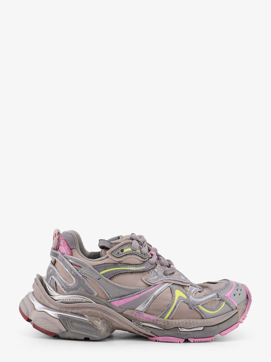 Runner 2 Nylon Low-Top Sneakers Grey T Polyurethane Trainers
