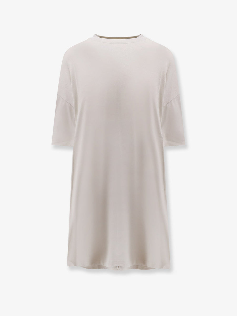 Dress Short Cotton-Jersey White T: Cotton; R: Cotton