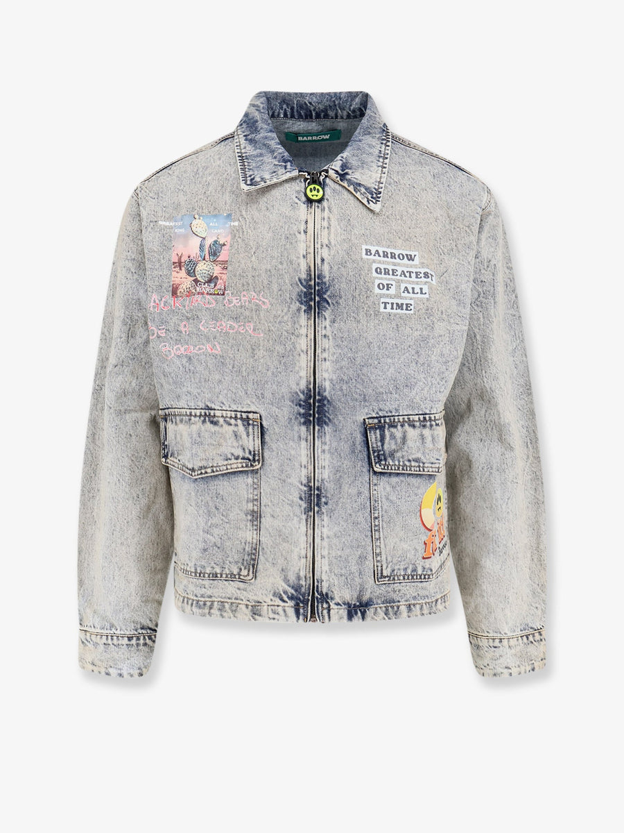 Denim Jacket Blue Cotton