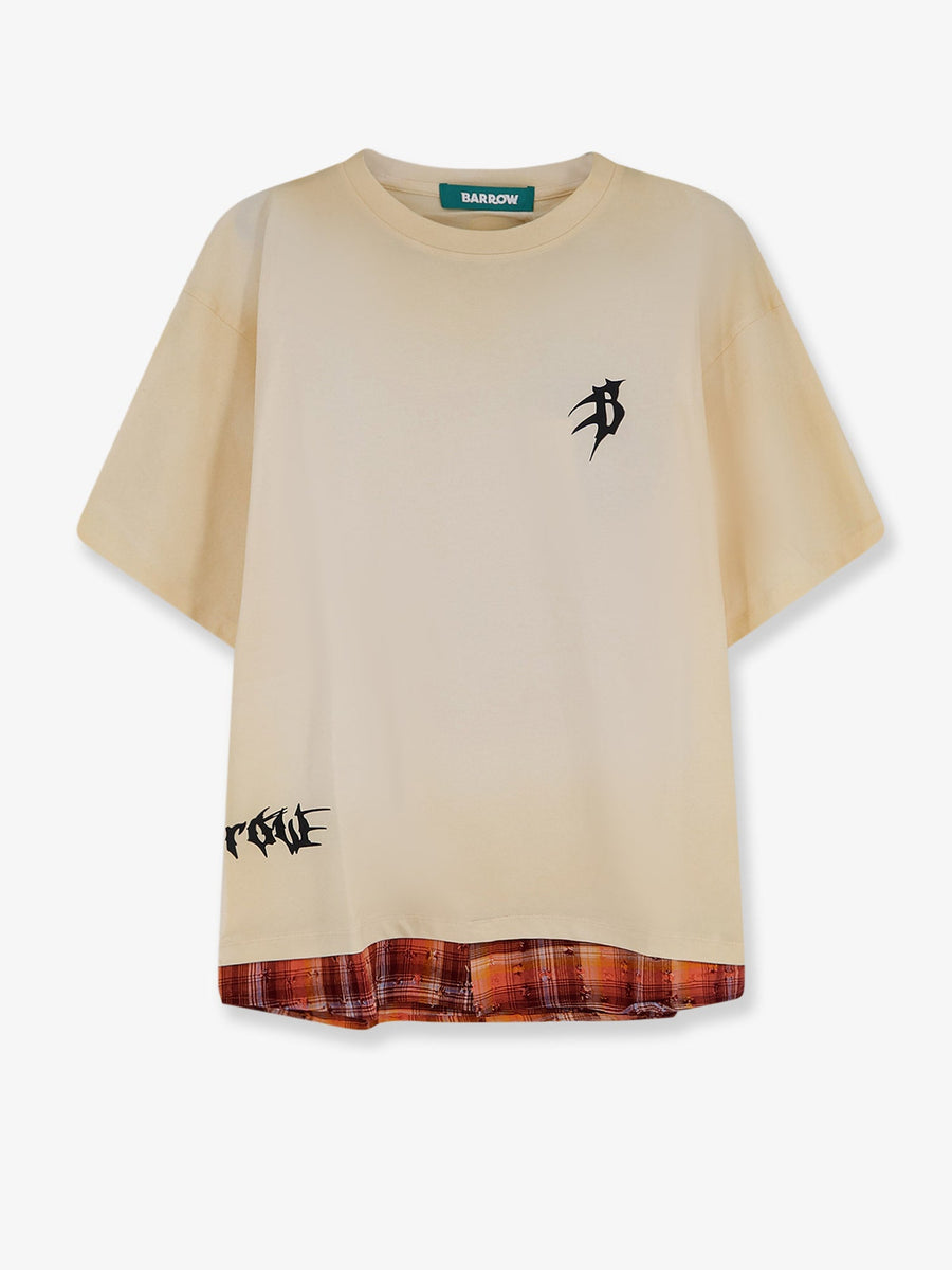 Cotton T-Shirt Beige T-shirts