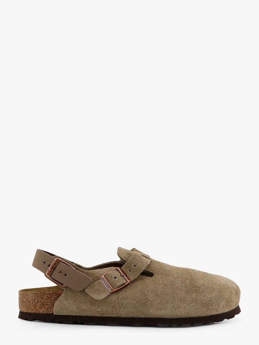 Tokio Ii Suede Mule Beige Sandal