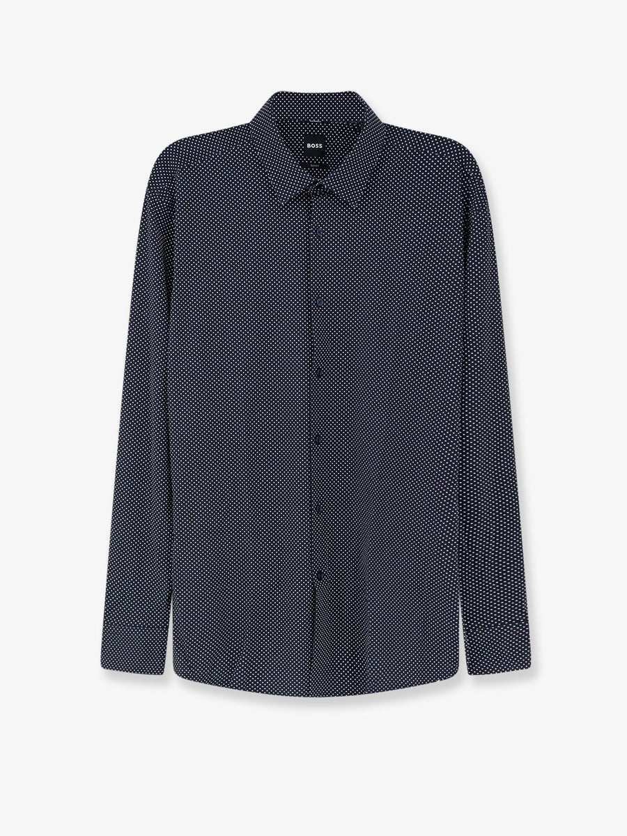 Jersey Shirt Hank Blue Polyamide Elastane