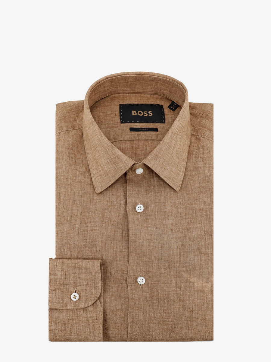 Linen Shirt Brown