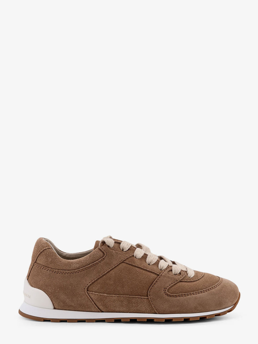 Suede Sneakers Beige Trainers
