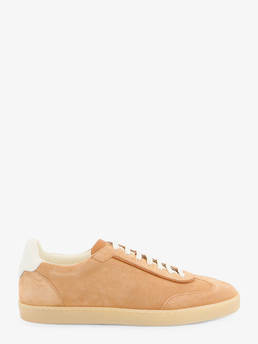 Sneakers Suede And Leather Beige Suede/leather Trainers