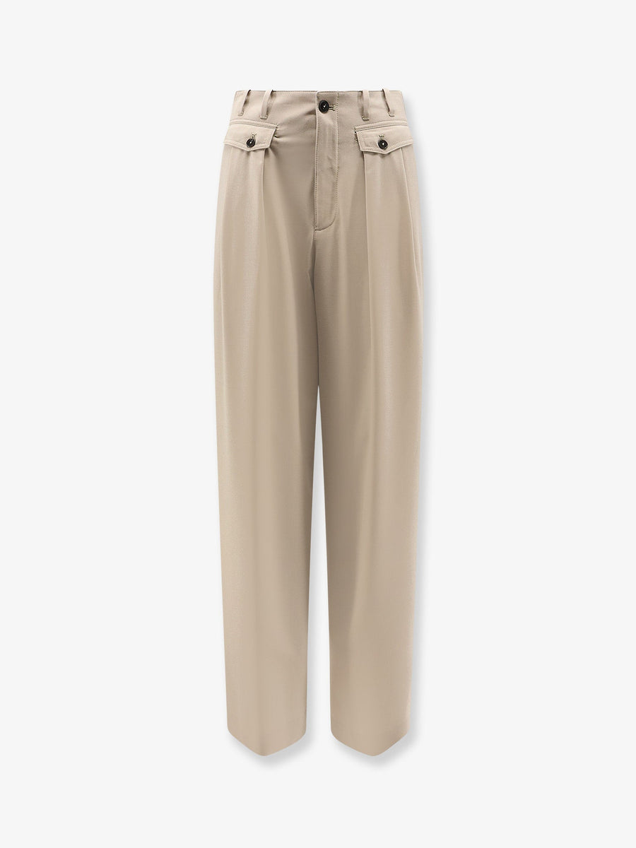 Trousers Wenda Beige Polyester