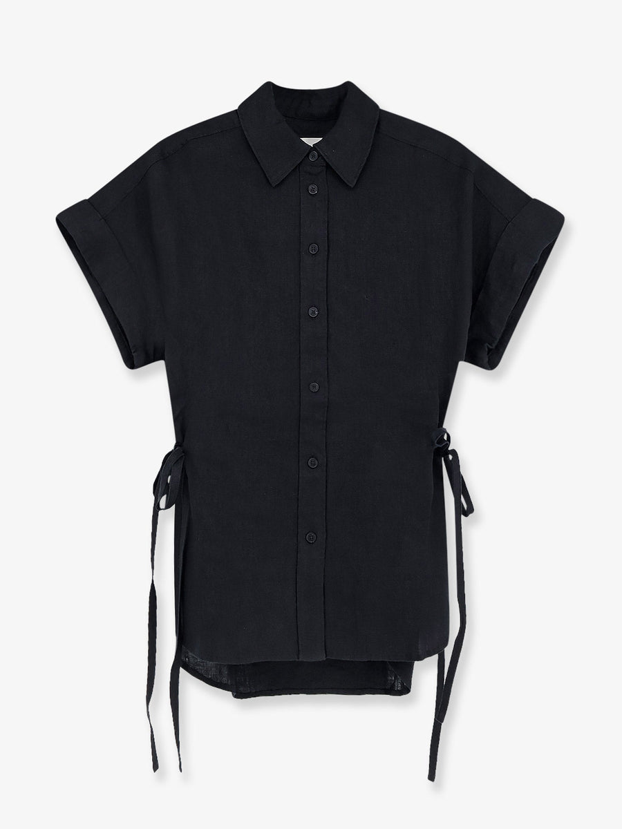 Linen Shirt Black